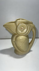Ceramic Toucan Kookaburra Yellow Pitcher Creamer Made In Japan Vintage