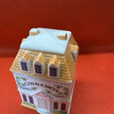 Vintage 1989 Lenox Spice Village CINNAMON Spice Jar With Lid (Has Some Chips)