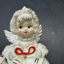 Vintage Artmark Christmas Angel Candle Holder Japan 1950’s