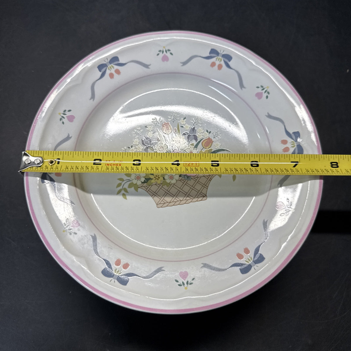 Sango Stoneware Chesapeake Plate 7.5”/ Set Of 5