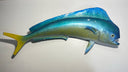 Large Fiberglass Mahi Mahi Fish Mount - Ocean Wall Decor 28” Vibrant Colors