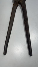 CAREW'S Antique Number 10 End Cutting Nippers Farm Tool Made in USA