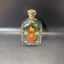Sweden Burning Heart Multicolored Hand Painted Jug or Decanter
