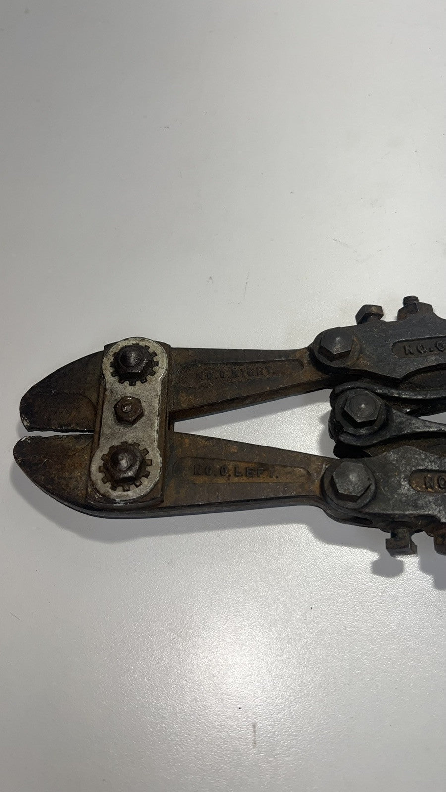 Vintage 18" H K Porter No. 0 New Easy 5/16” Bolt Cutters Made In USA HKP