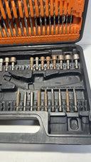 Drill Bit Set/Screwdriver Bit Set Combo. Some parts are lost