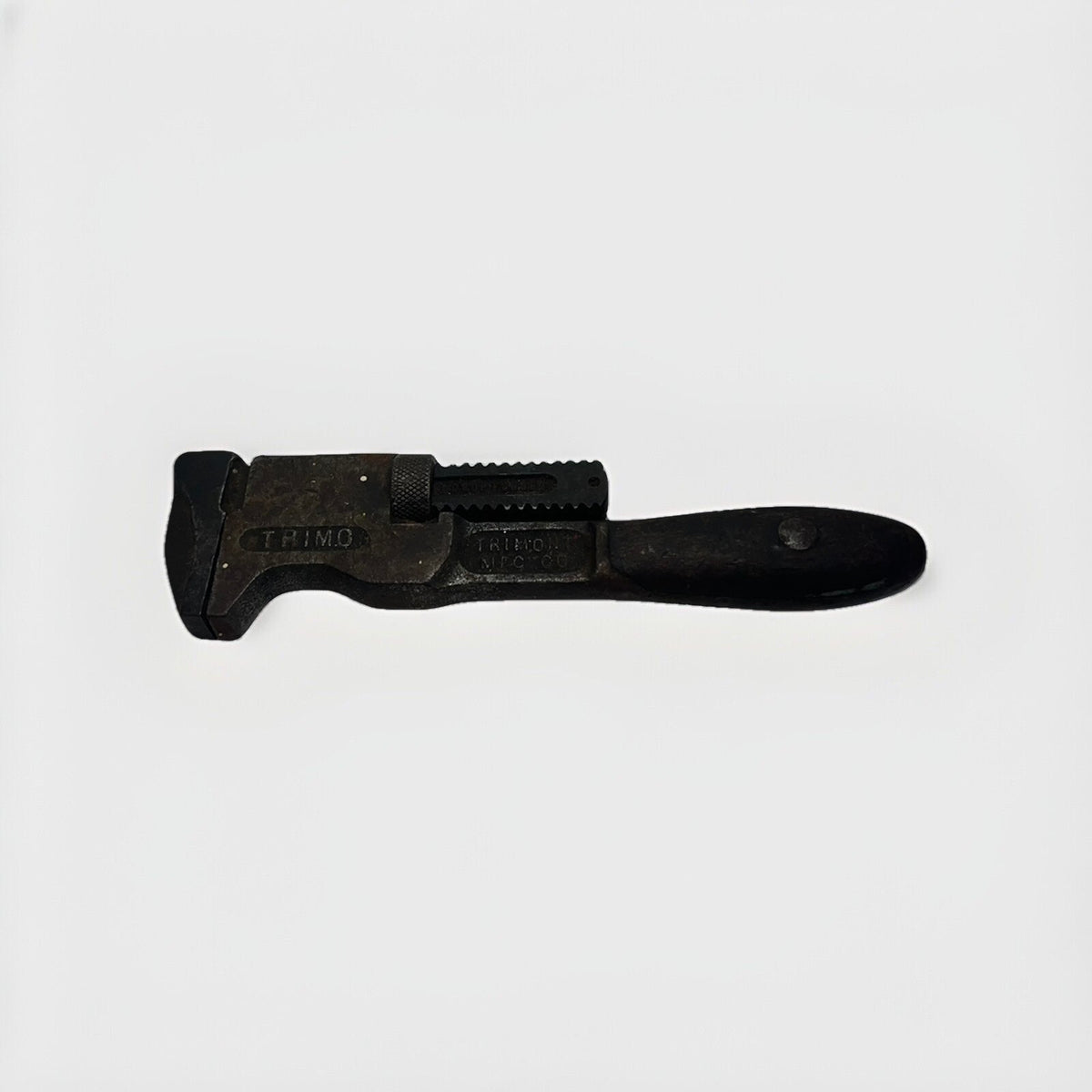 VINTAGE "TRIMO" U.S.A. 12" DROP FORGED MONKEY WRENCH MADE BY "TRIMONT MFG. CO."
