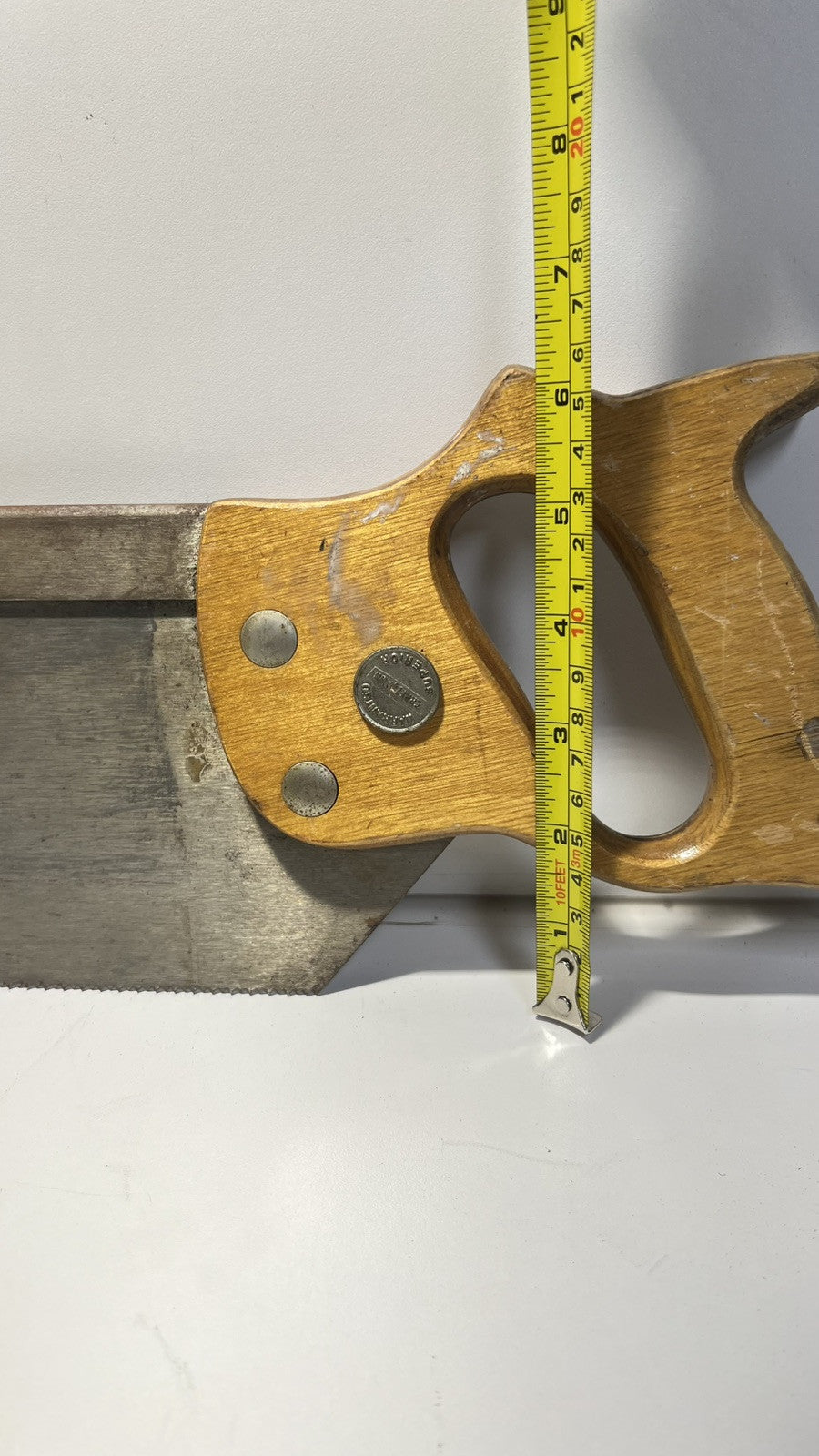 Vintage Craftsman No. 9 36195 Hand Saw 28” 11 PPI USA - Special Saw Steel