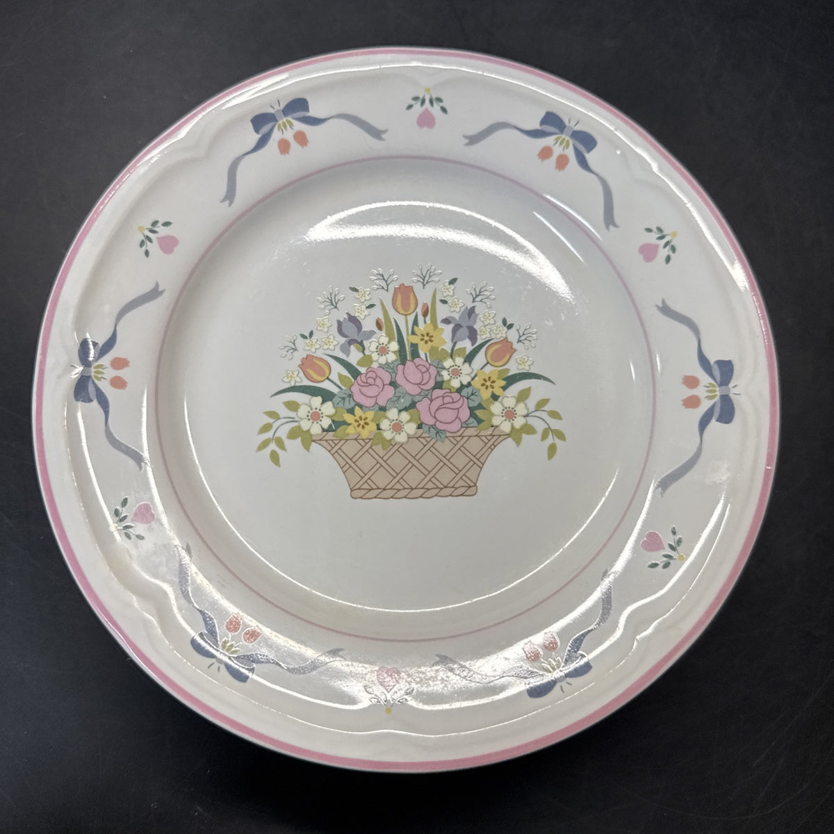 Sango Stoneware Chesapeake Plate 7.5”/ Set Of 5