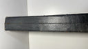 Vintage Leather Backgammon Set Folding Case - No Chips or Dice