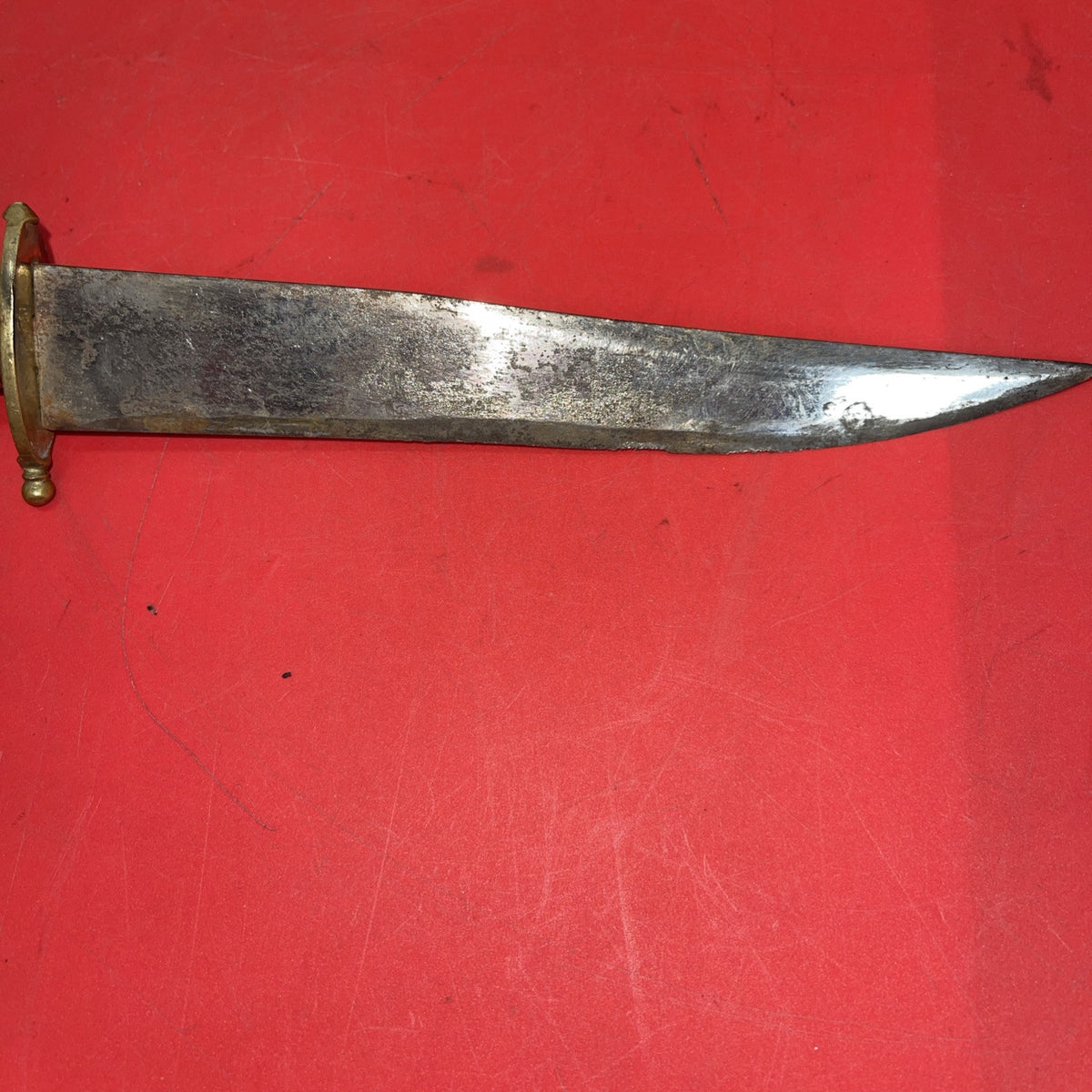 Vintage Islamic Yemen Marsh Arab Jambiya Khanjar Dagger Carved Wood Sheath