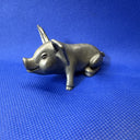 Vtg Hudson Pewter WF Pig THE HAM Figurine