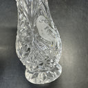 Hofbauer Collection Lead Crystal Vase With Bird 5 1/3” Tall