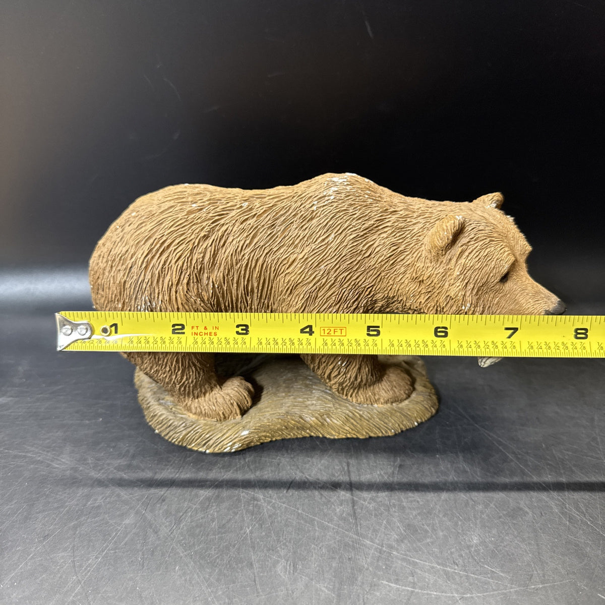 Sandicast Nature’s Habitat Grizzly Bear Figurine Wildlife Signed By Sandra Brue