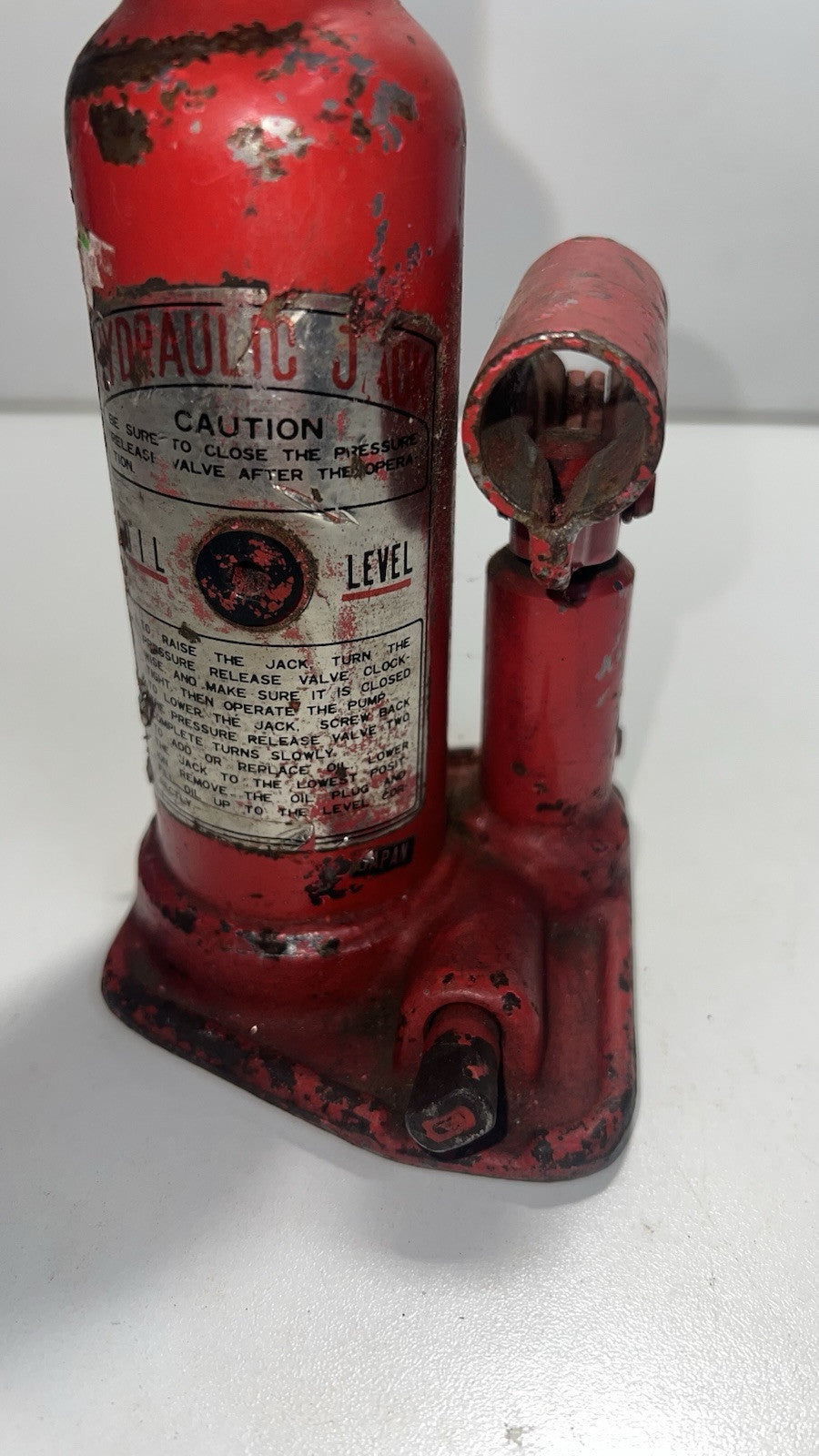 Norco KYB 6501.5A Hydraulic Bottle Jack 1.5 Ton Heavy Duty Vintage