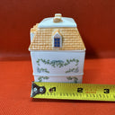 Vintage 1989 Lenox Spice Village CINNAMON Spice Jar With Lid (Has Some Chips)