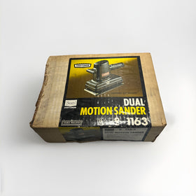 NEW VINTAGE SEARS CRAFTSMAN DUAL MOTION SANDER DOUBLE INSULATED NIB