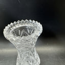 Hofbauer Collection Lead Crystal Vase With Bird 5 1/3” Tall