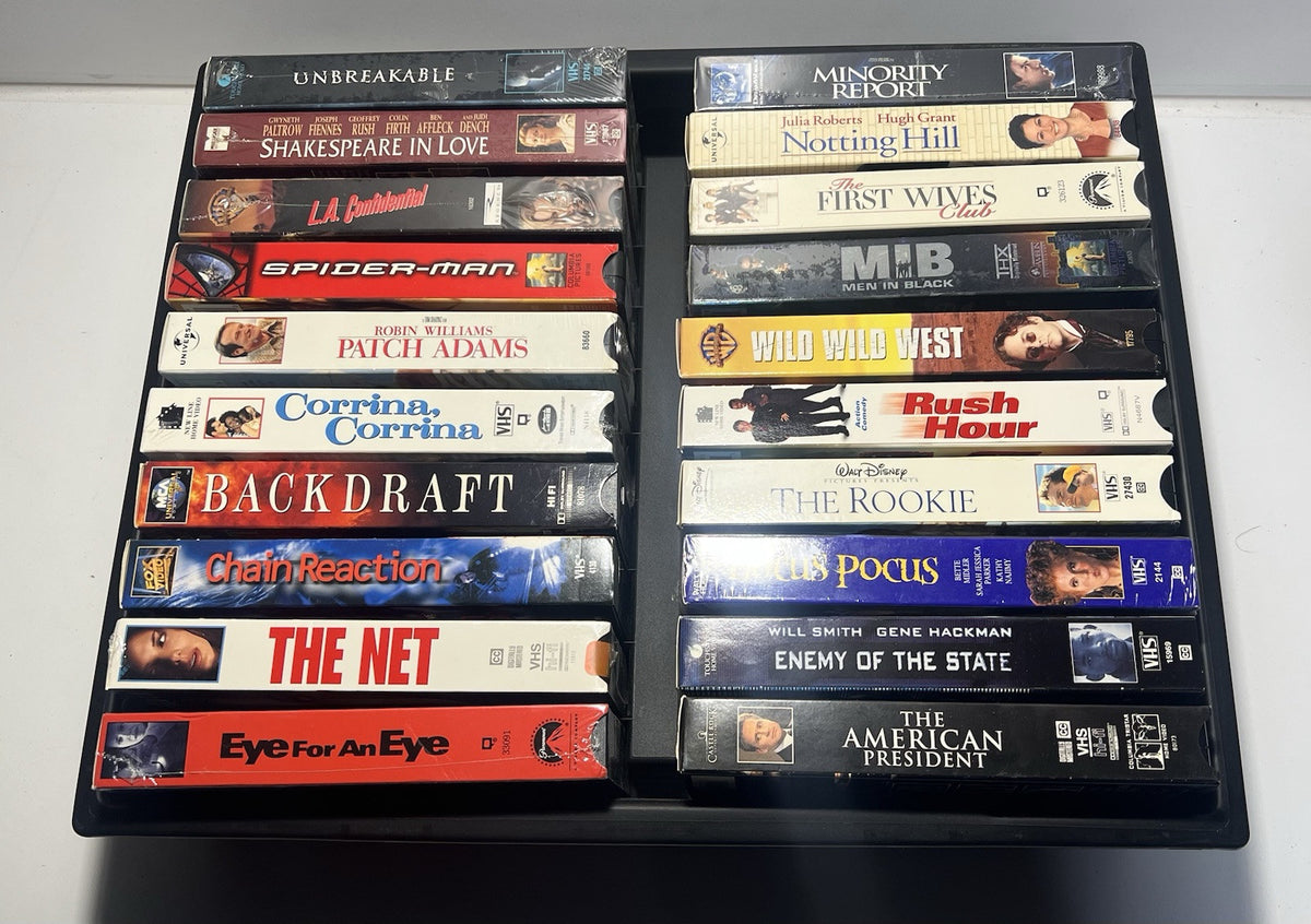 Lot Of 20 Tapes VHS (11 Brand New Sealed)  Good Collection