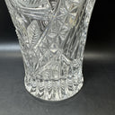 Vintage Hofbauer Byrdes Crystal Birds Vase 10” Tall