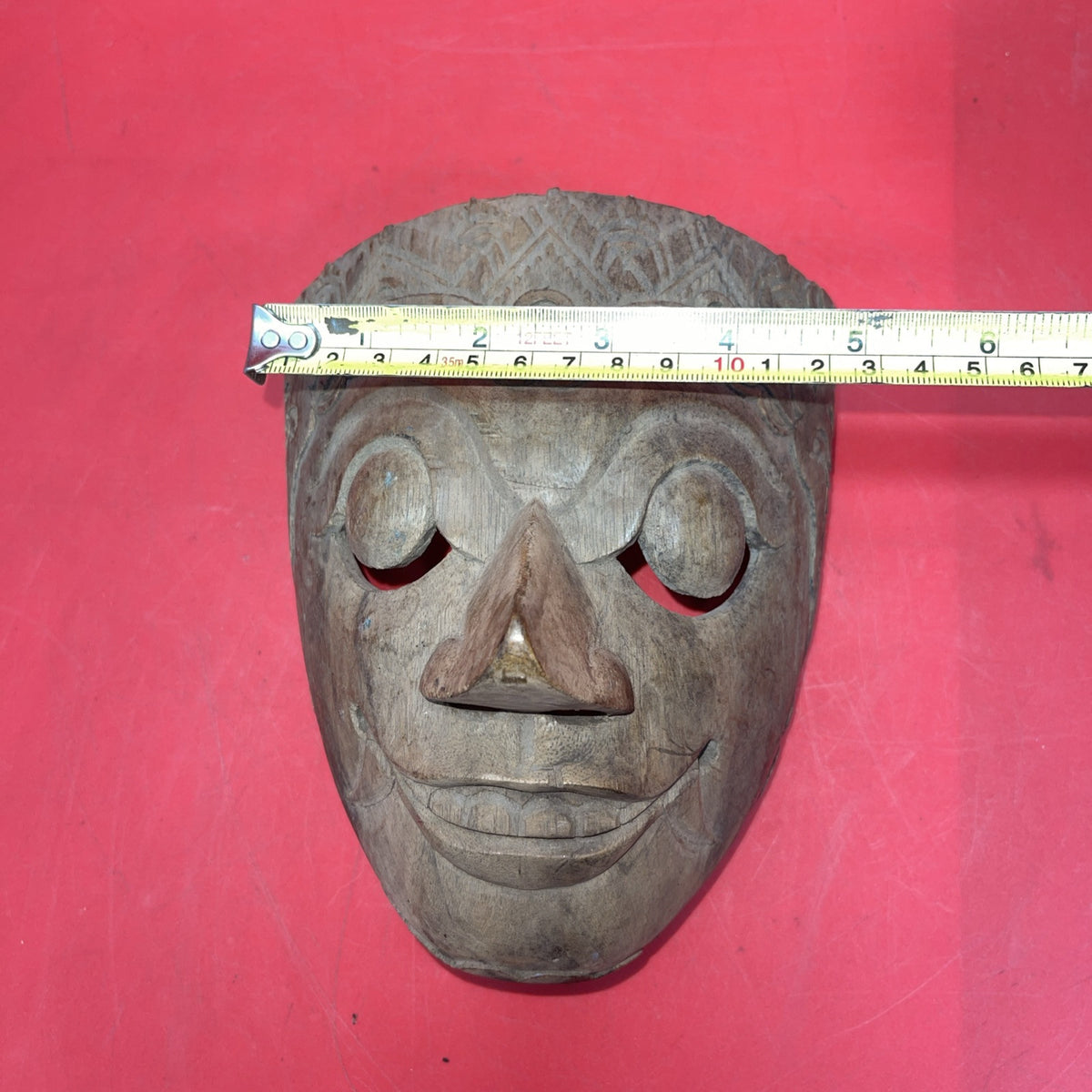 VINTAGE BALINESE/ INDONESIAN  WOOD JAVA TOPENG MASK