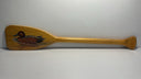 Vintage Hand-Painted Wooden Canoe Paddle 29.5” - Signed Schmidt ‘97 - Duck Art