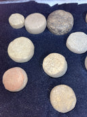 Indian Artifacts Lot of 17  Discoidals Game Stones