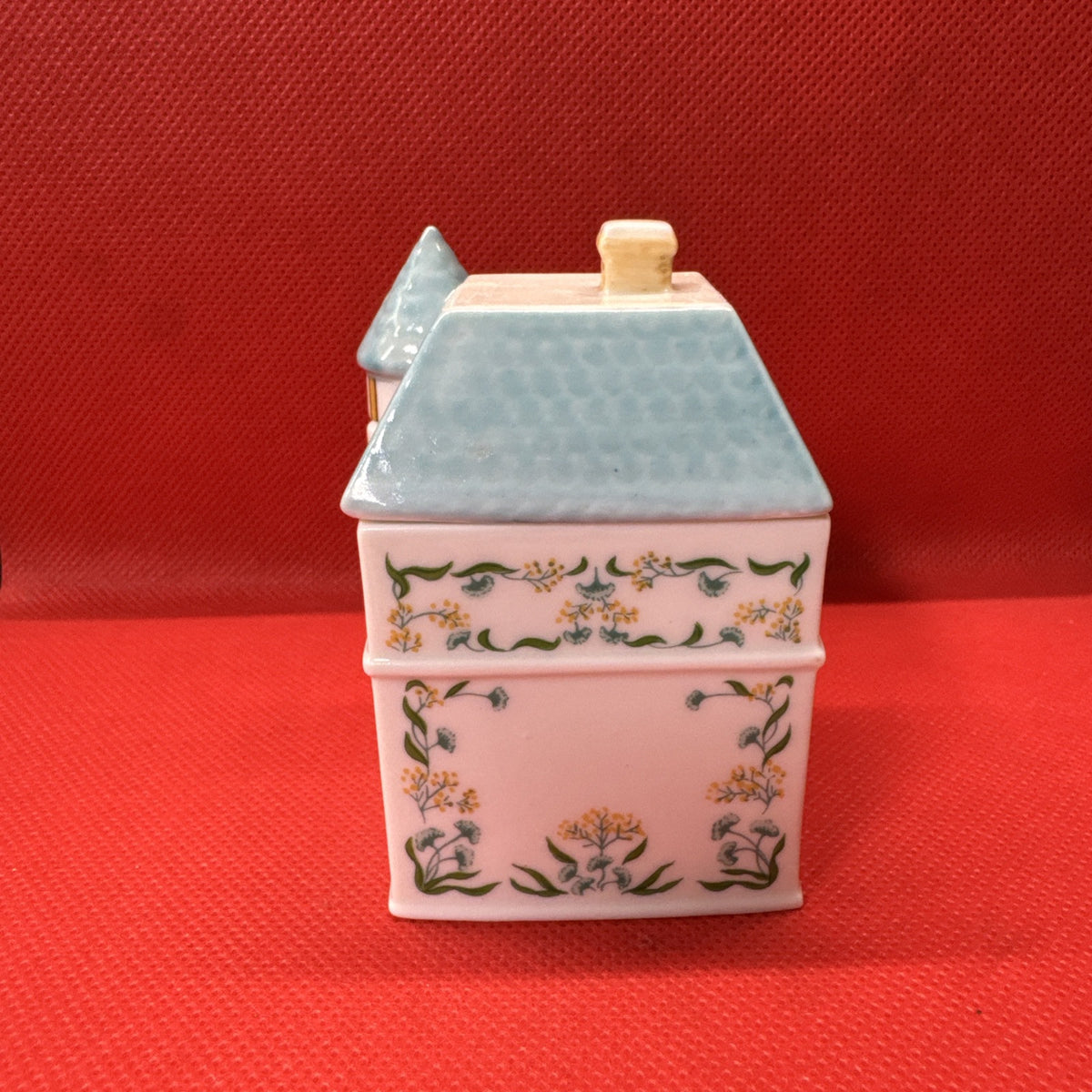 Vintage 1989 Lenox Spice Village PARSLEY Jar With Lid