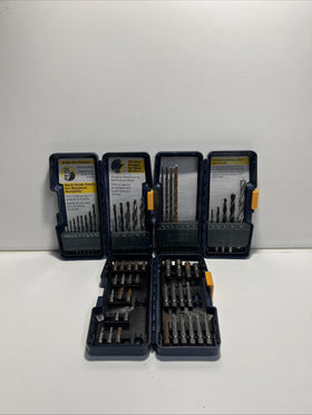 Ryobi Drill Bit Set and screwdriver bit. Lot 3