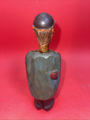 Vintage  Wood Hand Carved Bottle Opener Full Figure  Collectors