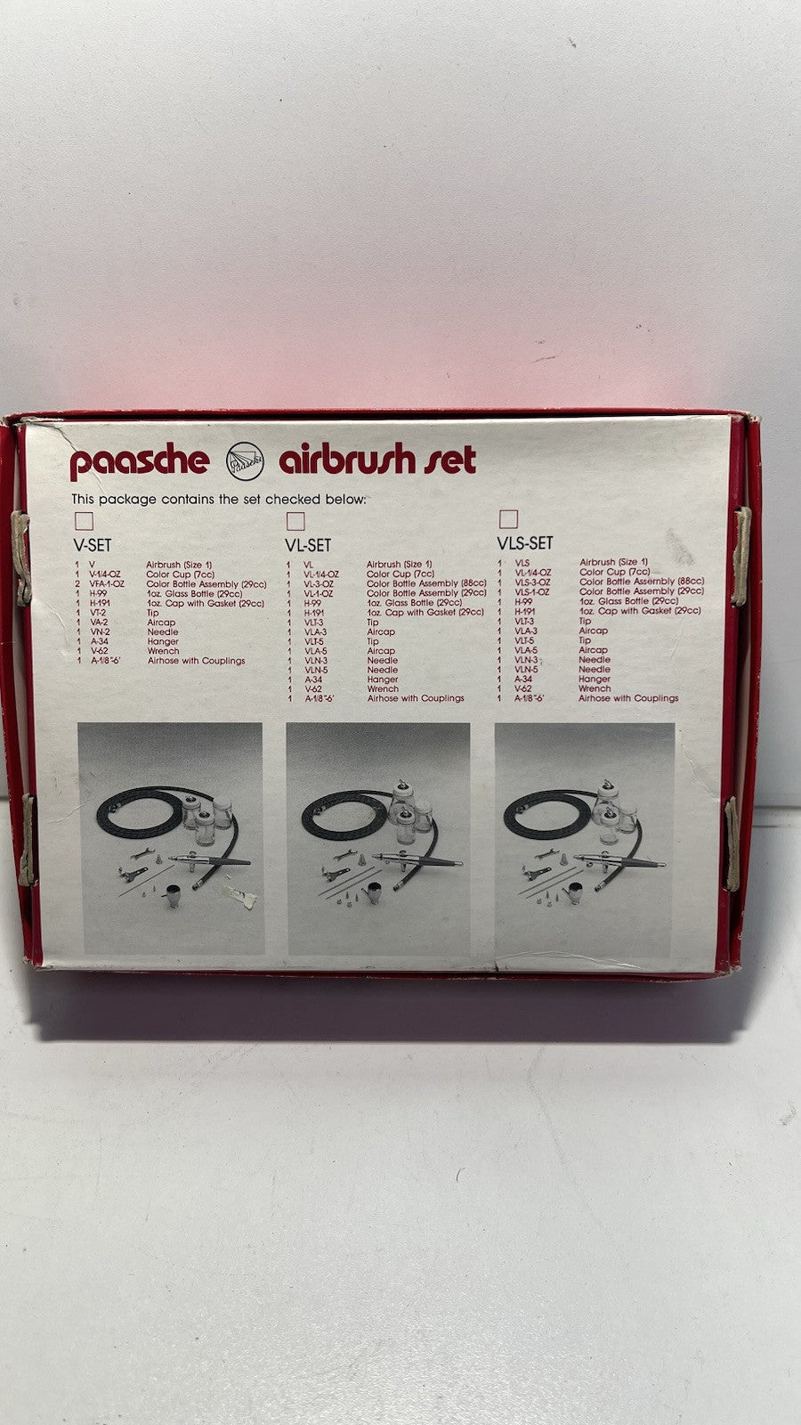 PAASCHE AIRBRUSH SET Don’t Used