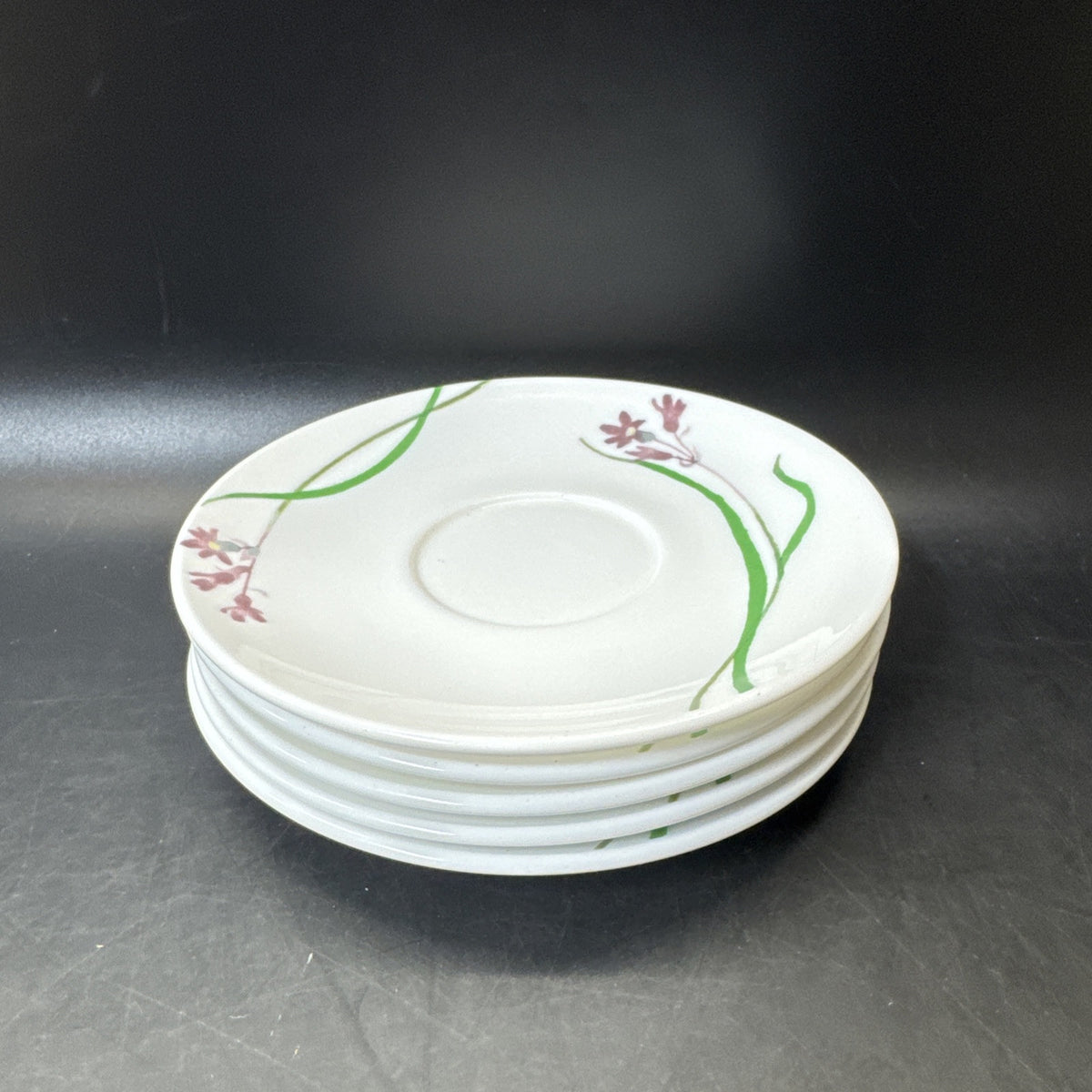 Martha Stewart Everyday 5.5” Coffee Cups (7pcs) And Saucers (5pcs)