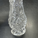 Hofbauer Collection Lead Crystal Vase With Bird 5 1/3” Tall
