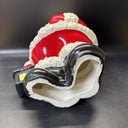 Vintage Christmas Ceramic Mold Winking Santa Clause & Waving Mrs Clause