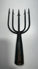 Vintage 5 Tined Iron Fishing Spear ~ Ice Fishing Frog Gig