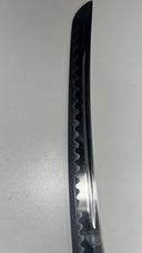 Vintage Japanese Wakizashi Sword w/ Black Lacquered Saya - Collectible Katana