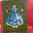 Painting Of Girl By Agapito Engel Cifuentes Mexican , not signed