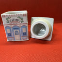 Vintage 1989 Lenox Spice Village NUTMEG Jar With Lid
