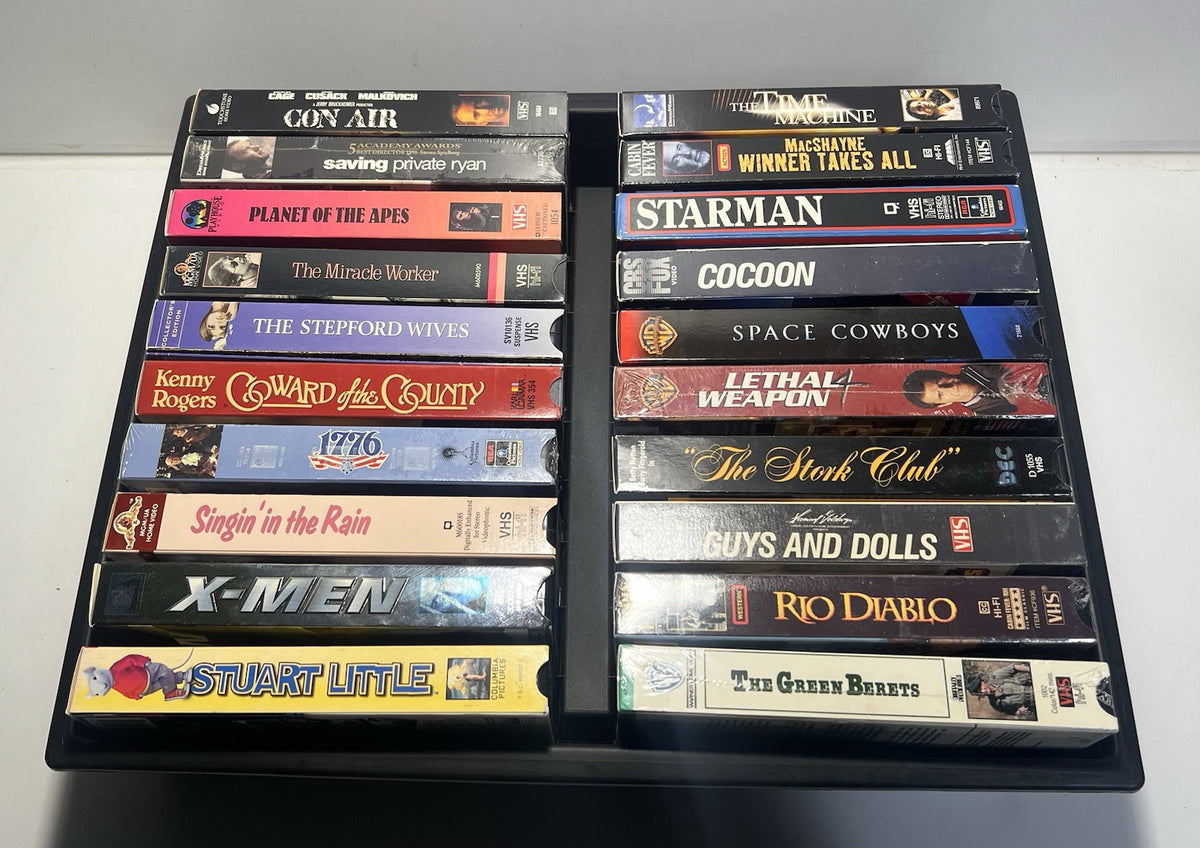 Lot Of 20 Tapes VHS (4 Brand New Sealed)  Good Collection