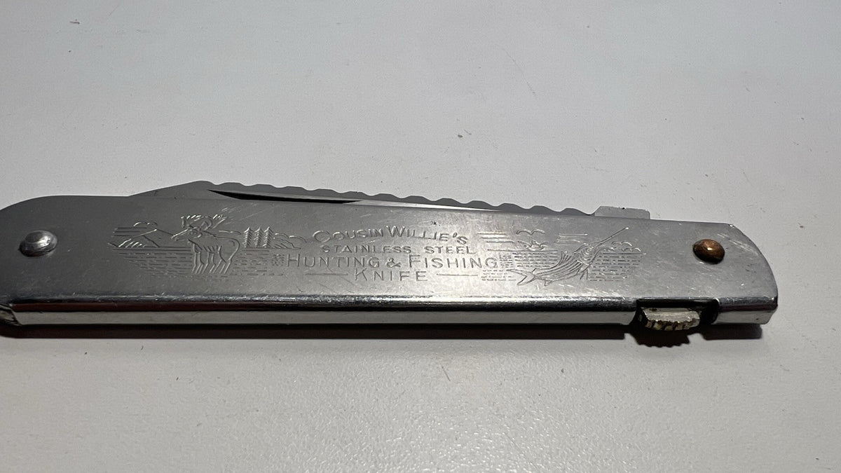 George Schrade USA Stainless G. Schrade's Hunting & Fishing Pocket Knife