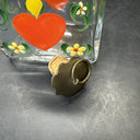 Sweden Burning Heart Multicolored Hand Painted Jug or Decanter