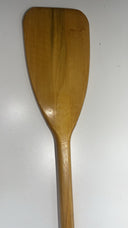 Vintage Hand-Painted Wooden Canoe Paddle 29.5” - Signed Schmidt ‘97 - Duck Art