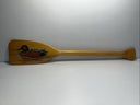Vintage Hand-Painted Wooden Canoe Paddle 29.5” - Signed Schmidt ‘97 - Duck Art