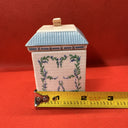 Vintage 1989 Lenox Spice Village SAGE House Jar With Lid