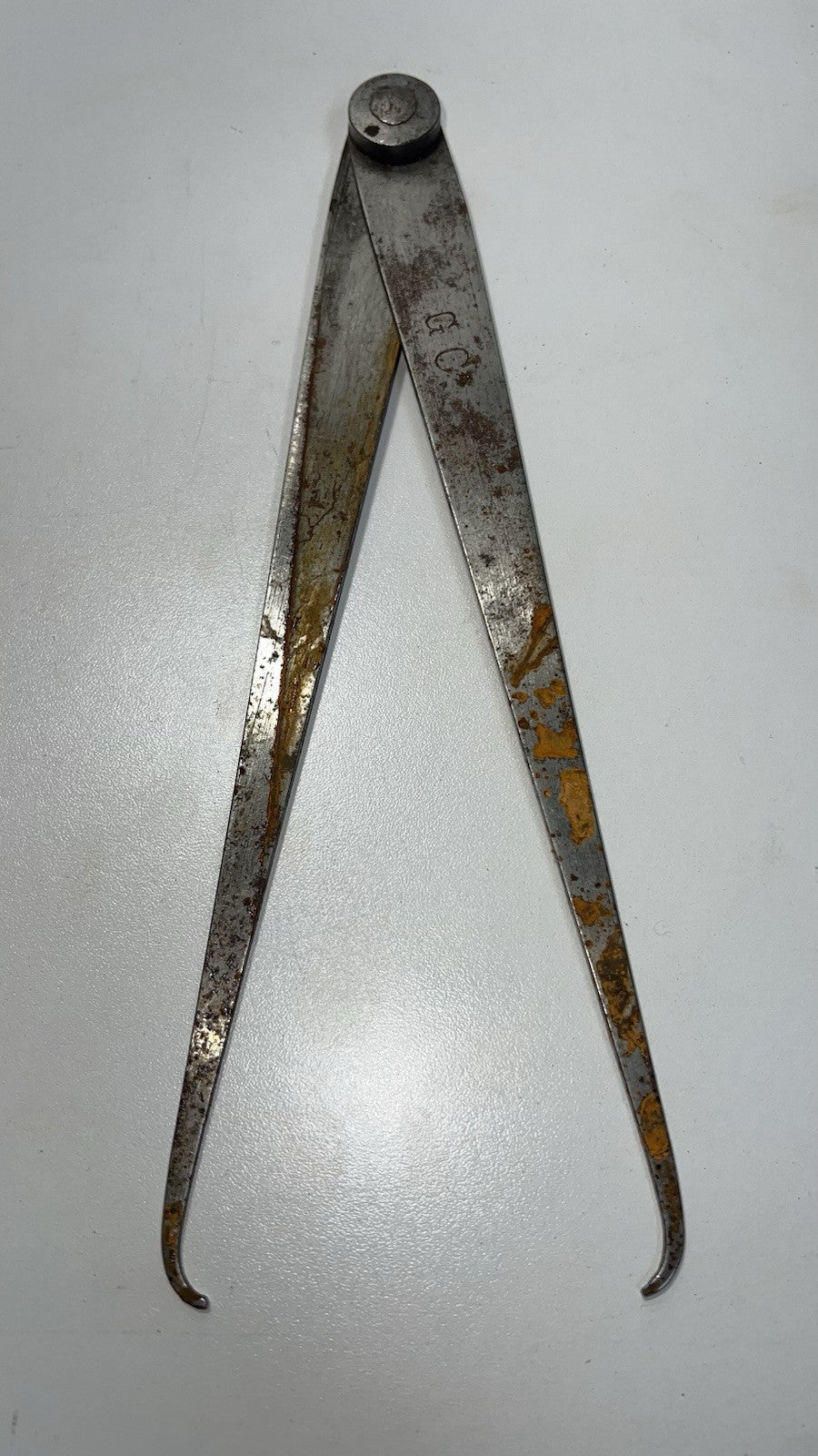 Lot of 5 Vintage Machinist Dividers Calipers Tools.