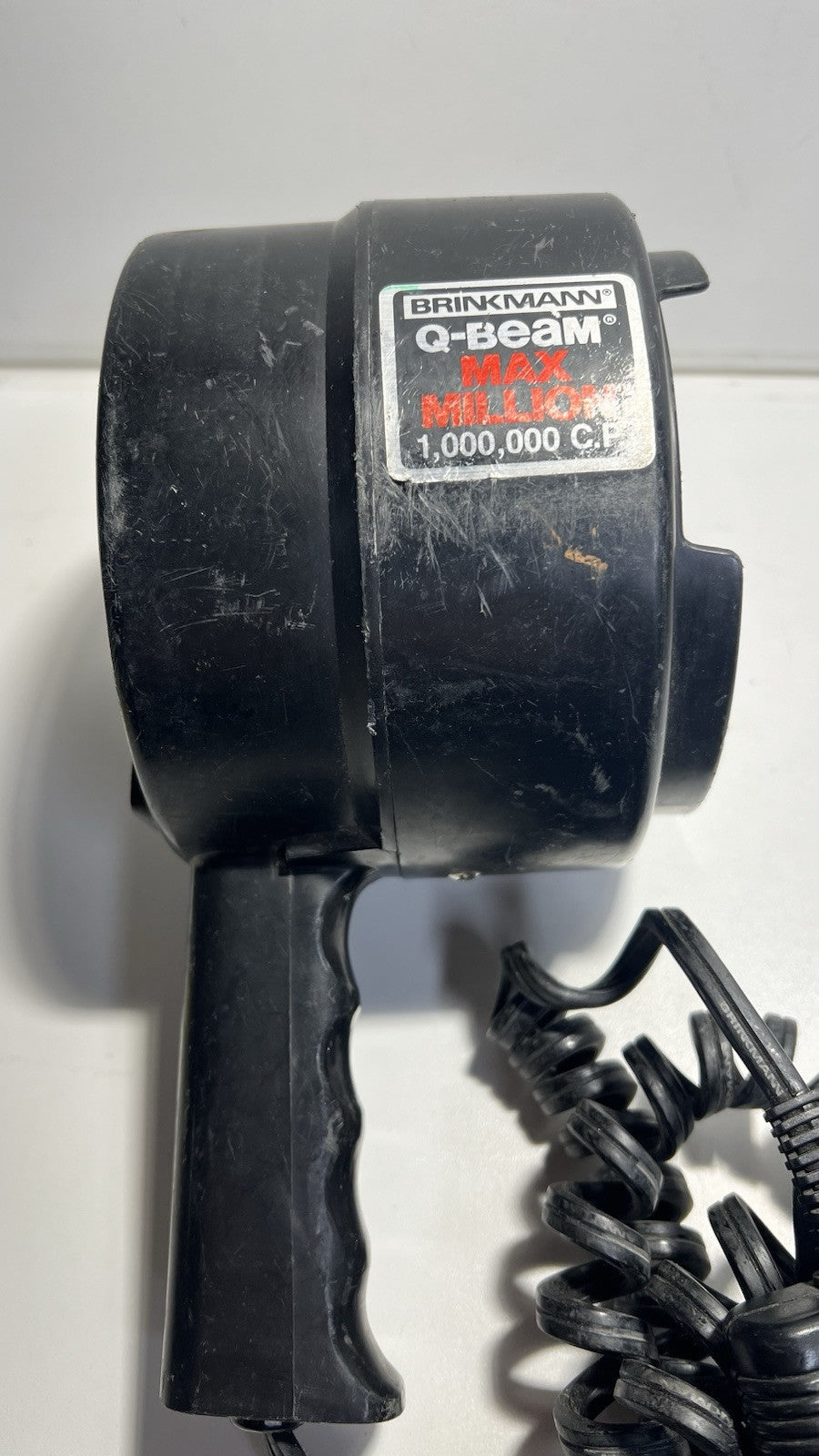 Brinkmann Q Beam Max Million 1,000,000 Candlepower 12V Spotlight Tested/Working