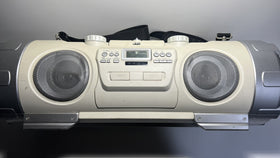 Vintage JVC Kaboom RV-NB20W Portable Powered Subwoofer CD/MP3/AM/FM/Amp System