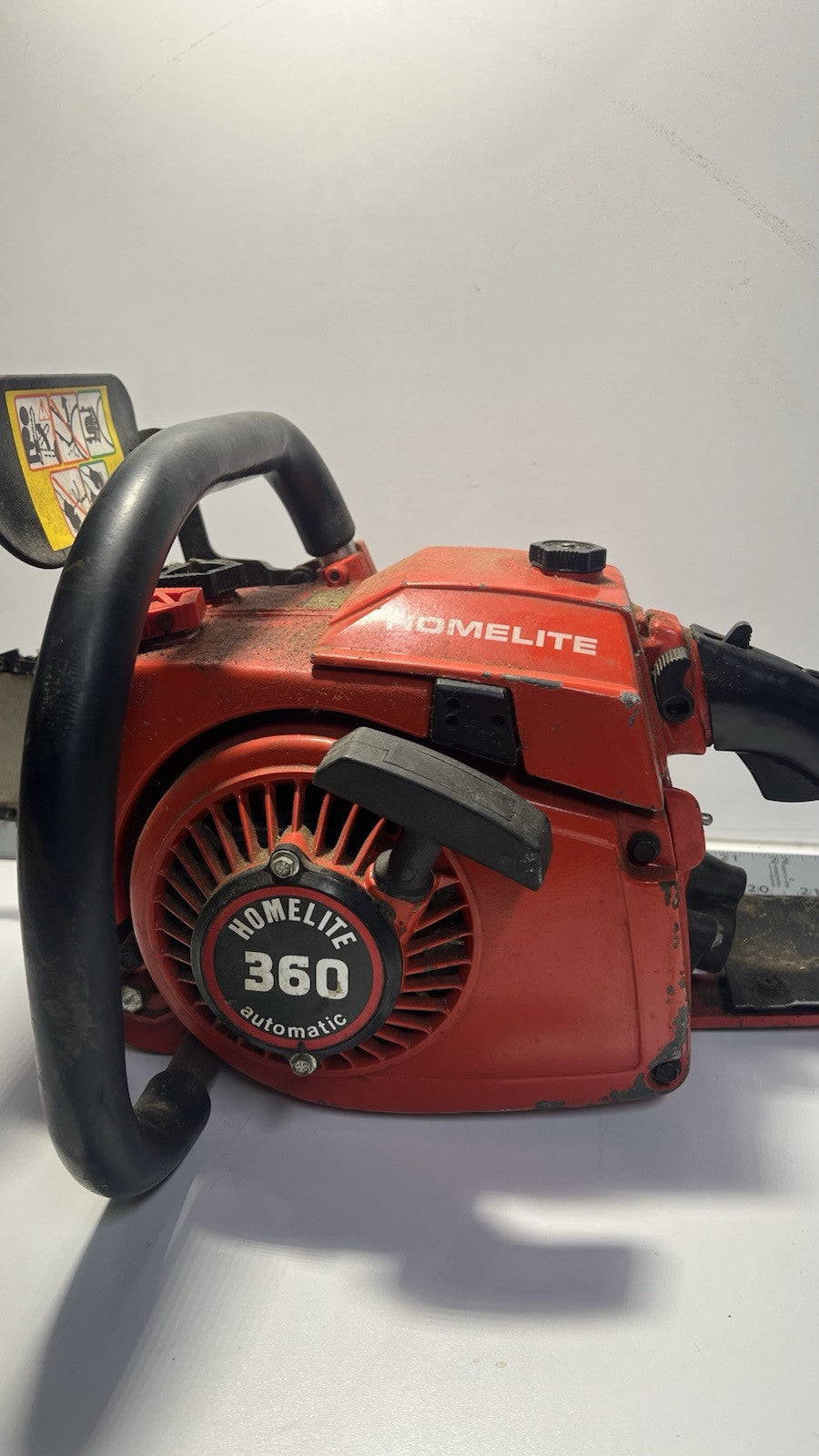 Homelite 360 Automatic Chainsaw  - Powerhead / 10501A - unverified. With Case.