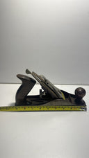 Stanley Plane 12-004 No.4 Bench  9-3/4" long 2" blade Made USA wood handles