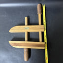 Craftsman Walnut and Maple wooden clamp S/N17319