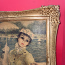 Huldah Prints Vintage Frames 1950s Woman and Young Girl